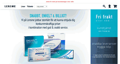 Desktop Screenshot of lensme.se