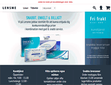 Tablet Screenshot of lensme.se